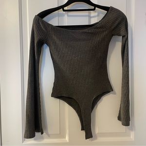 Off the shoulder body suit